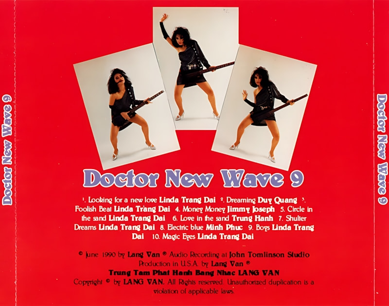 Làng Văn CD039 – Doctor New Wave 9 (1990) (Back)